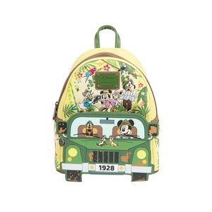 Loungefly Disney Mickey And Friends Jungle Backpack
